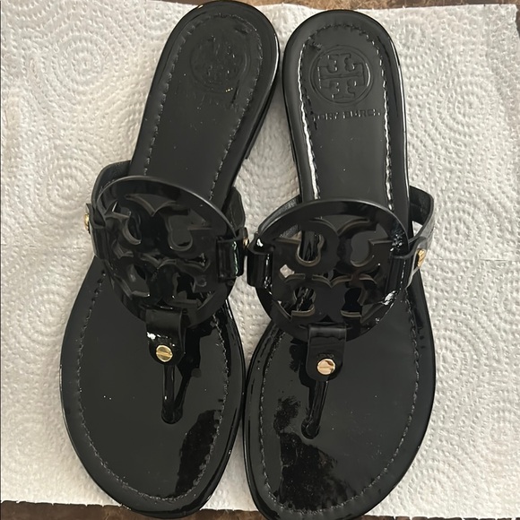 Tory Burch Black Sandals - Picture 2 of 8